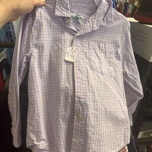 Class Club Pink and Blue Plaid Button-Down Shirt
